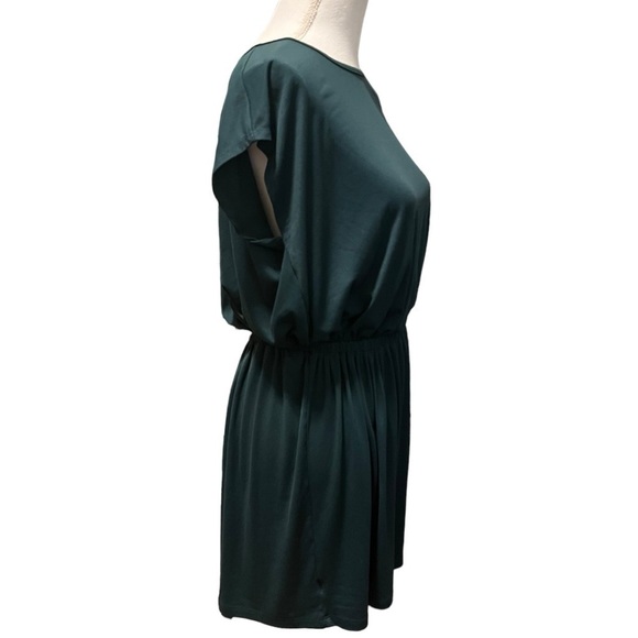 Susana Monaco Tulip Open Back Elastic Waist Nylon and Spandex Dress in Green XS - Picture 6 of 14